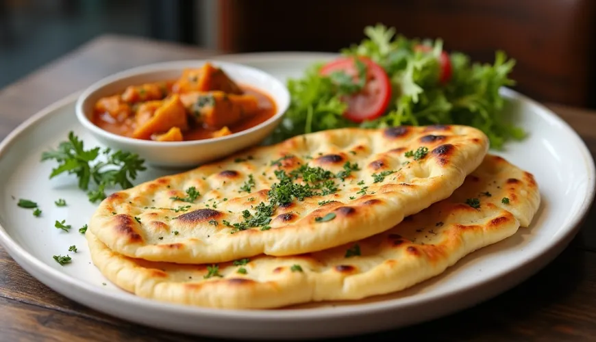 Wie man zu Hause einfach köstliche indische Naan-Brote zubereitet