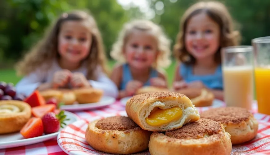 Wie man tolle Toastbrot-Rollen für Feiern zubereitet