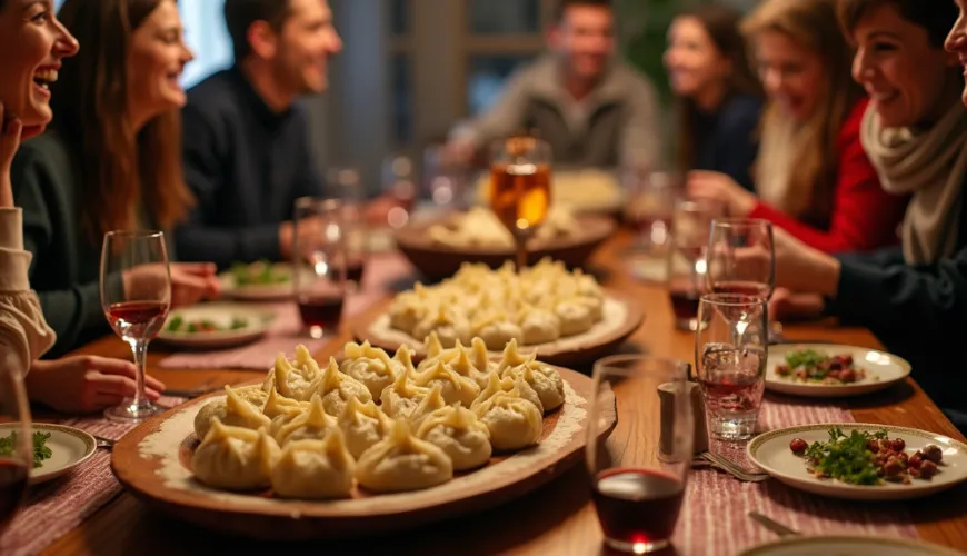 Wie man originelle Chinkali zu Hause zubereitet und Freunde überrascht