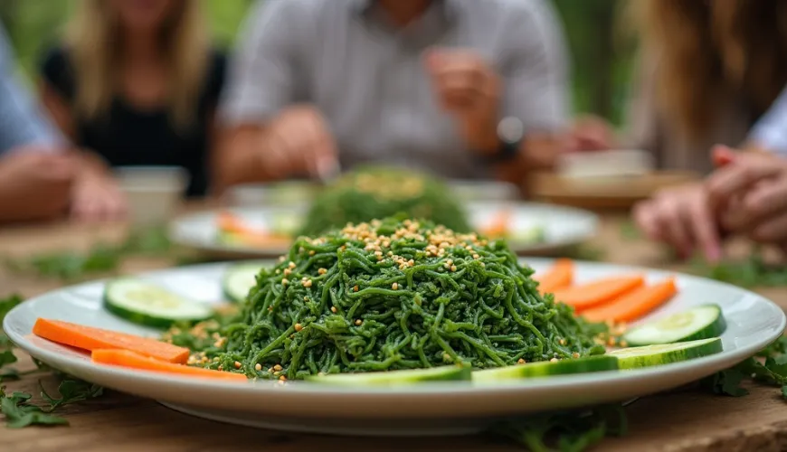 Wie man Wakame-Salat genießt und dabei seiner Figur etwas Gutes tut