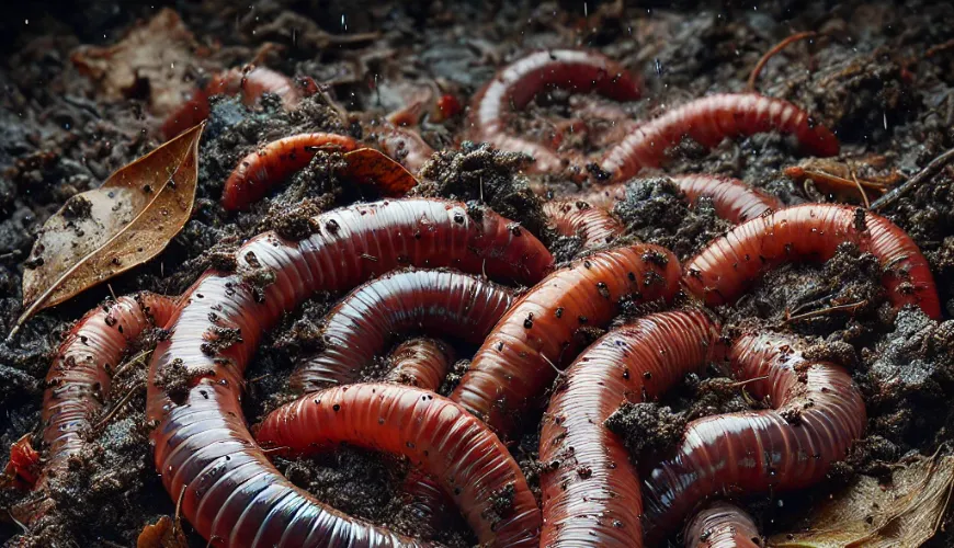 Kalifornische Regenwürmer sind anspruchslose Helfer im Garten