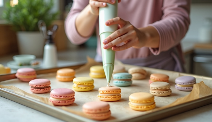 Macarons, die auch zu Hause gelingen, meistern Sie dank eines bewährten Verfahrens und ein paar Tric