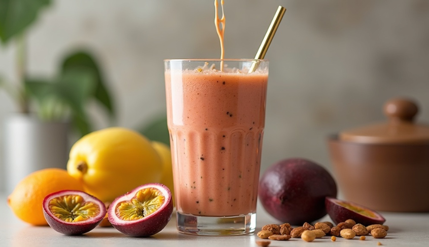 Die Maracuja ist eine exotische Frucht, die mit ihrem Geschmack überrascht, und daher lohnt es sich,