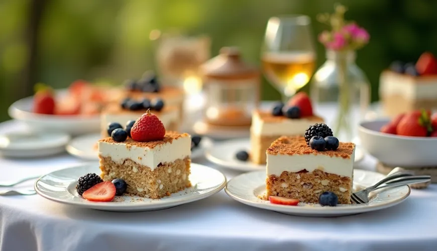 Entdecken Sie den Zauber eines gesunden Tiramisu und genießen Sie die Süße ohne Reue.