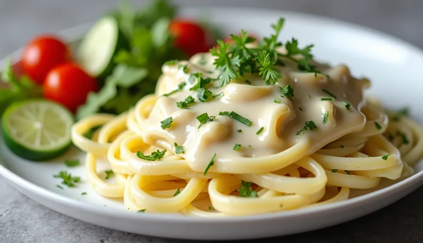 Warum ist Lauchsoße ideal für ein schnelles und gesundes Mittagessen?