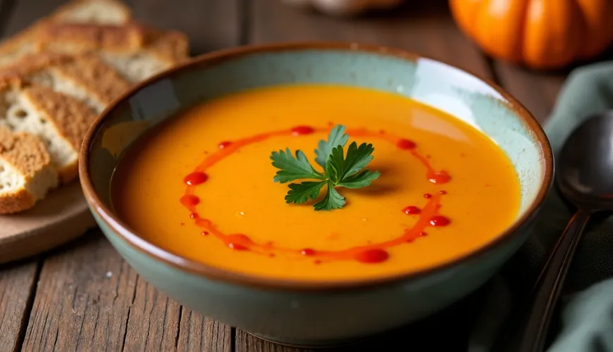 Warum Sie Karottencreme mit Kokosmilch und Chili lieben werden