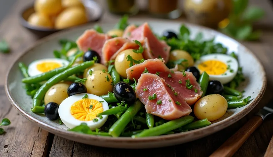 Salat Niçoise als ideales Gericht für Ihren gesunden Lebensstil
