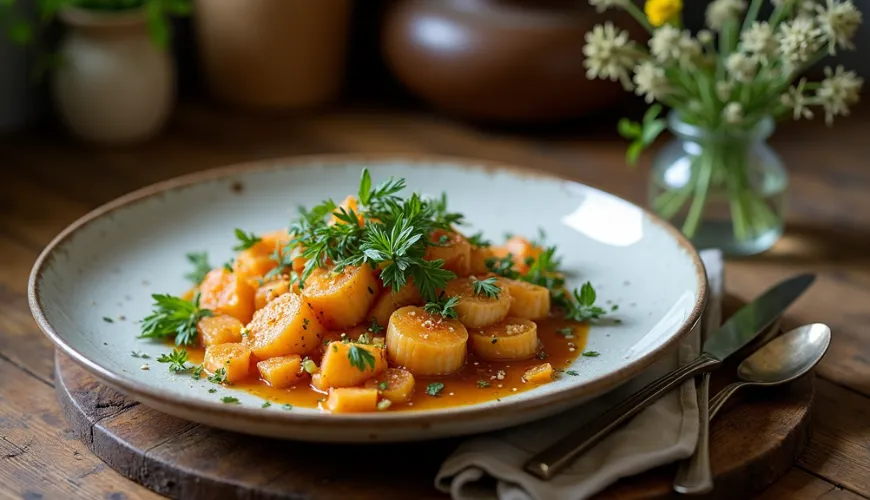 Kohlenstoffara mit Nudeln ist ein sättigender Schatz in jeder Familie