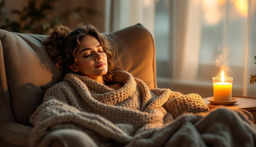 Ein abendliches Ritual der Ruhe, das Sie auch zu Hause schaffen können, wenn Sie wenig Zeit und viel
