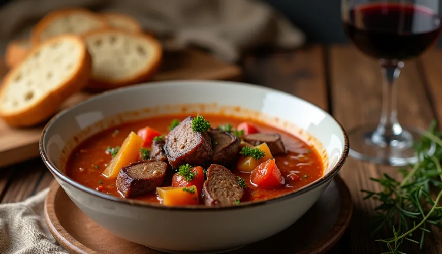 Wildgulasch als Feier der Nachhaltigkeit und des Respekts vor der Natur